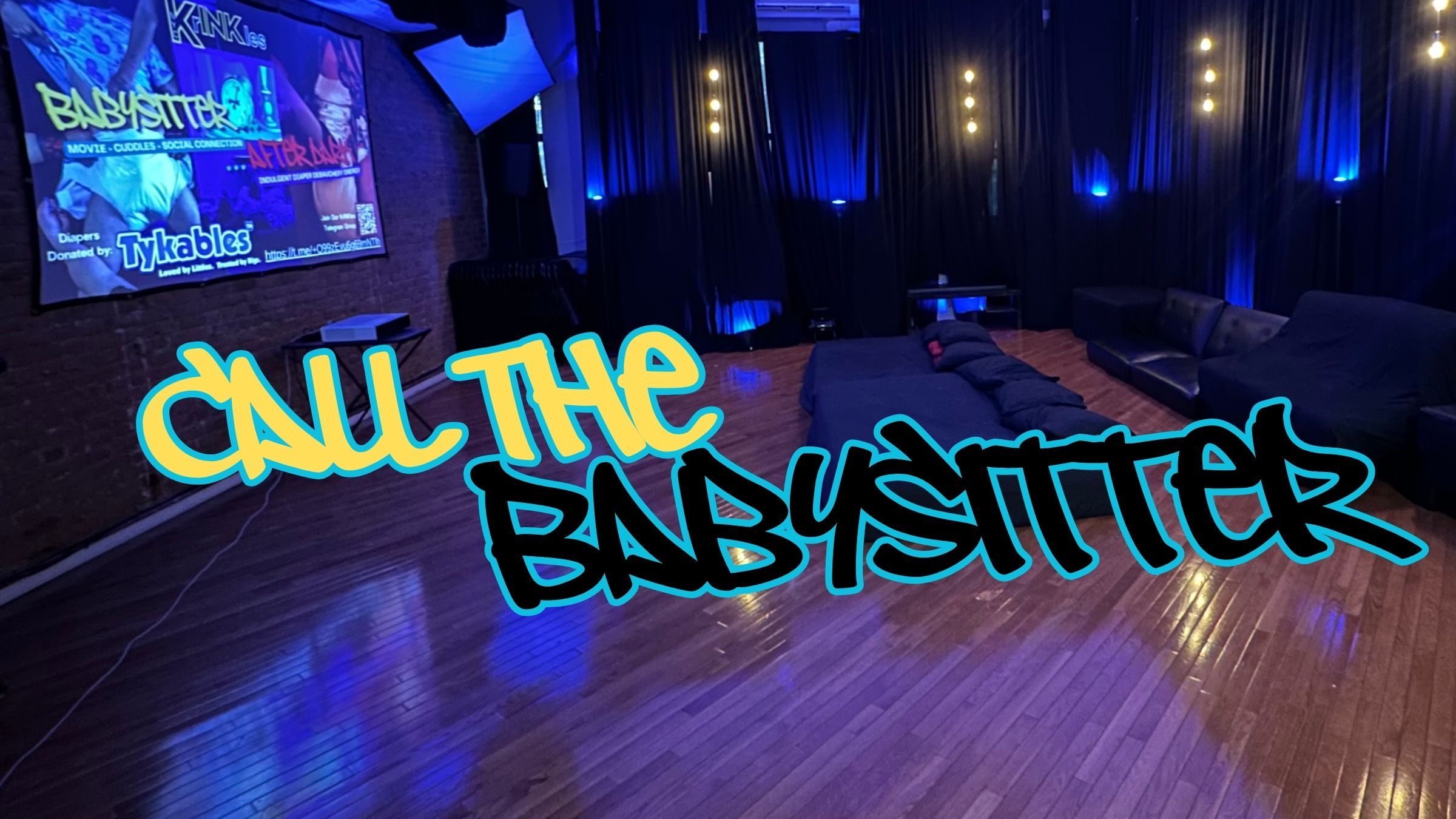 Call The Babysitter event banner